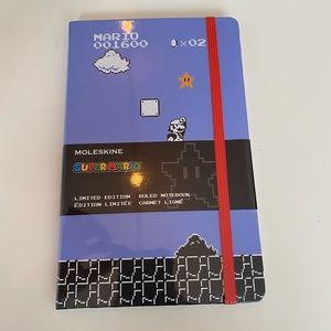 Moleskine Super Mario Ruled Notebook NWT